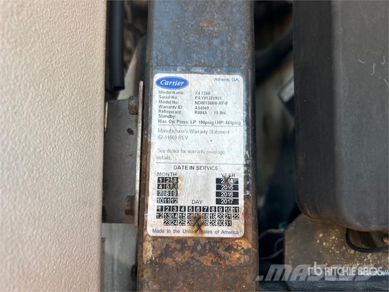 Utility 53 ft x 102 in T/A Refrigerated Trailer Semi Reboques Isotérmicos