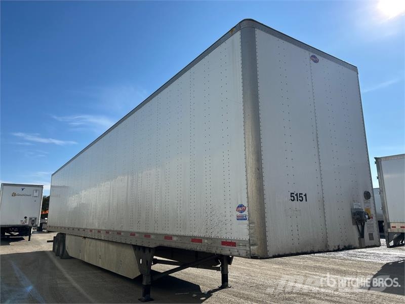 Utility 53 ft x 102 in T/A Van Trailer Dengtos priekabos