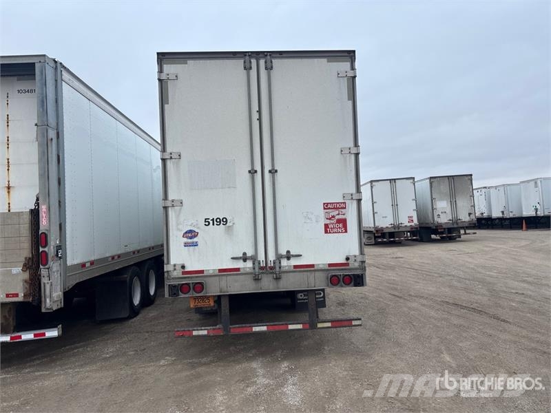 Utility 53 ft x 102 in T/A Van Trailer Dengtos priekabos