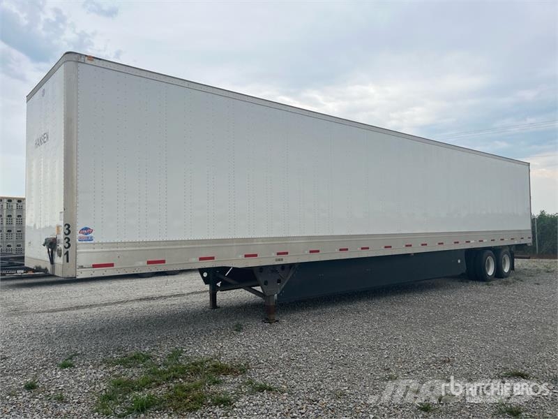 Utility 53 ft x 102 in T/A Van Trailer Gesloten opbouw trailers