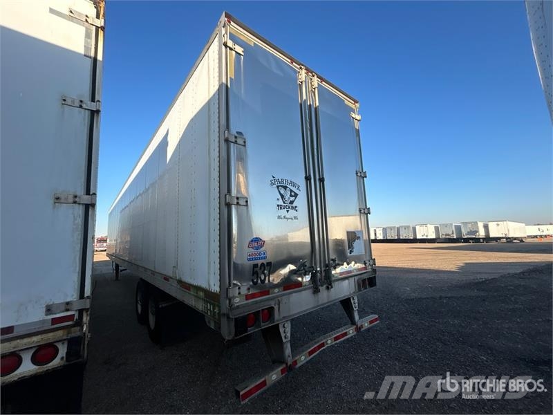 Utility 53 ft x 102 in T/A Van Trailer 박스 바디 트레일러