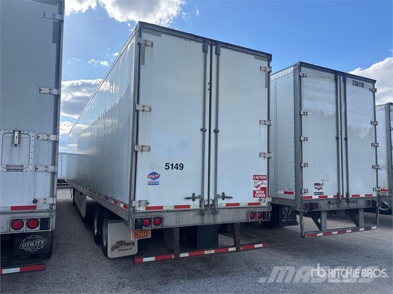 Utility 53 ft x 102 in T/A Van Trailer Dengtos priekabos
