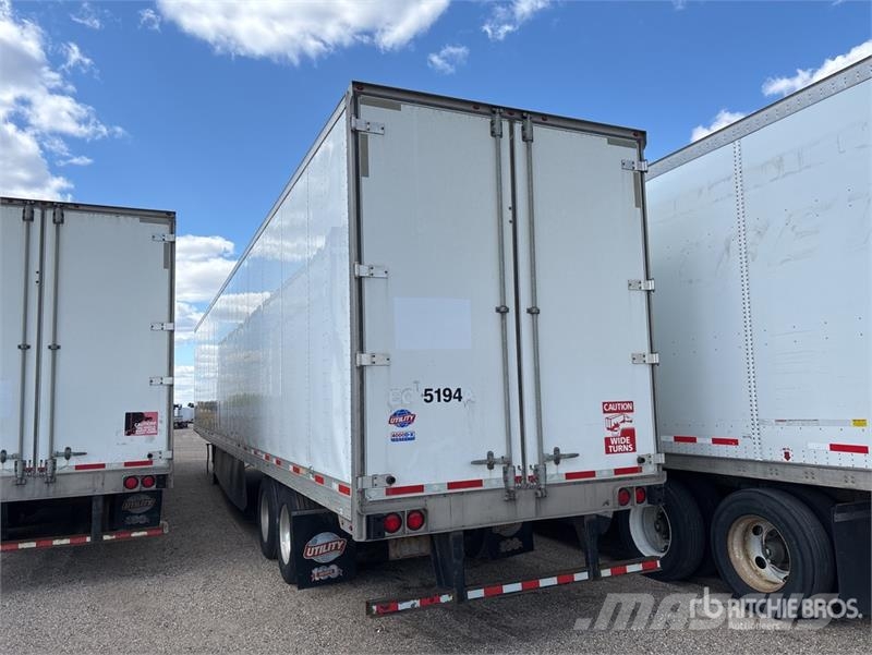 Utility 53 ft x 102 in T/A Van Trailer Furgoonhaagised