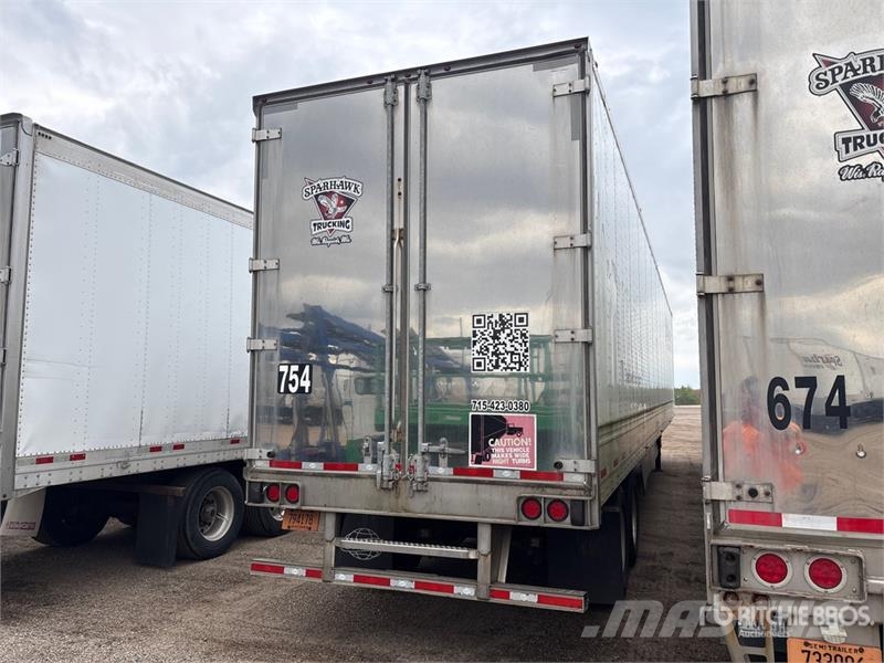 Utility 53 ft x 102 in T/A Van Trailer 箱體拖車