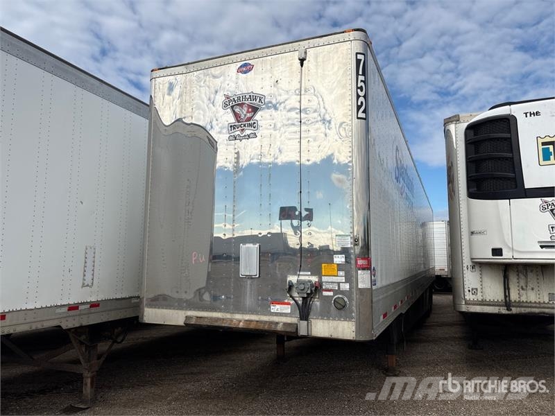 Utility 53 ft x 102 in T/A Van Trailer Sanduk prikolice
