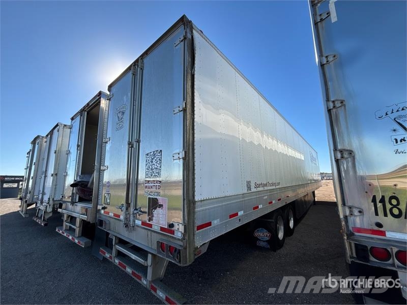 Utility 53 ft x 102 in T/A Van Trailer 박스 바디 트레일러