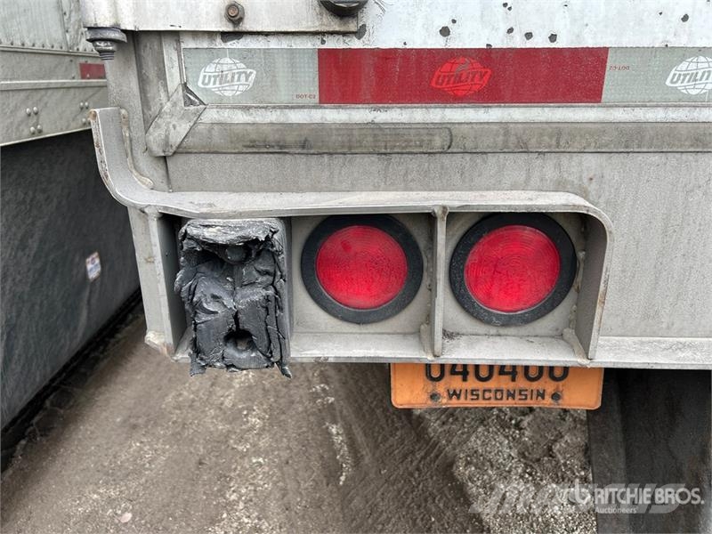 Utility 53 ft x 102 in T/A Van Trailer Dengtos priekabos