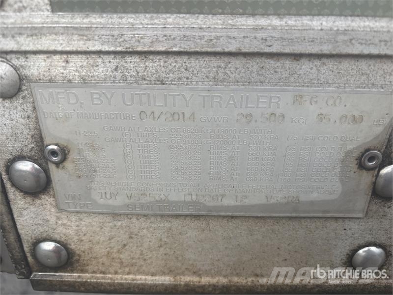 Utility 53 ft x 102 in T/A Refrigerated Trailer Poluprikolice hladnjače