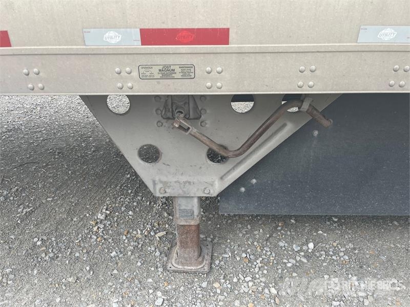 Utility 53 ft x 102 in T/A Van Trailer Gesloten opbouw trailers