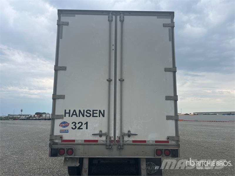 Utility 53 ft x 102 in T/A Van Trailer Gesloten opbouw trailers