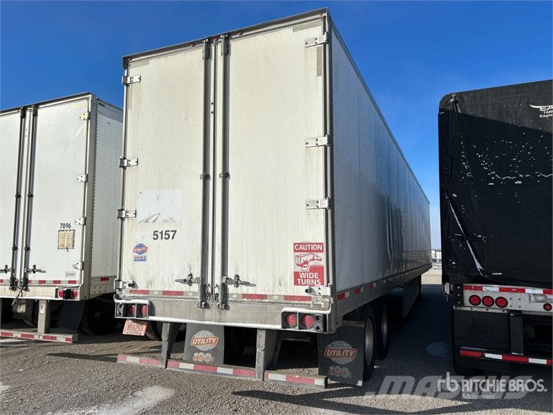 Utility 53 ft x 102 in Van Trailer Dengtos priekabos