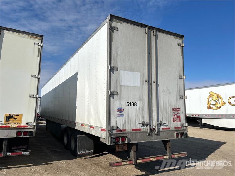 Utility 53 ft x 102 in T/A Van Trailer Dengtos priekabos