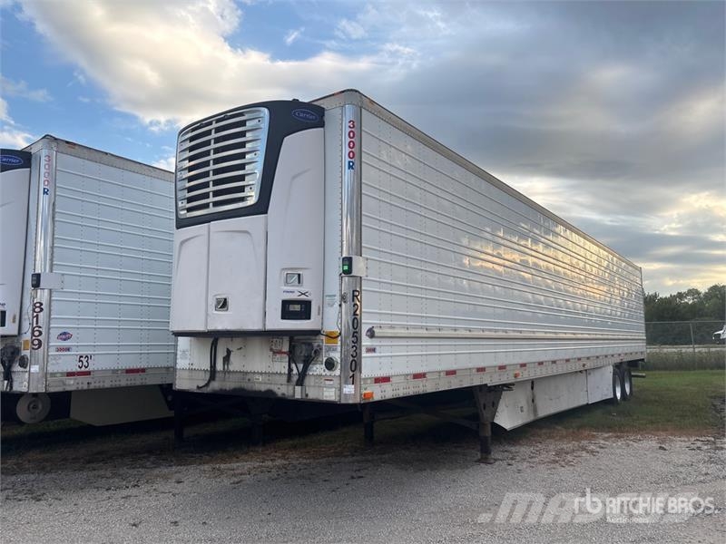 Utility 53 ft x 102 in T/A Refrigerated Trailer Piekabes ar temperatūras kontroli