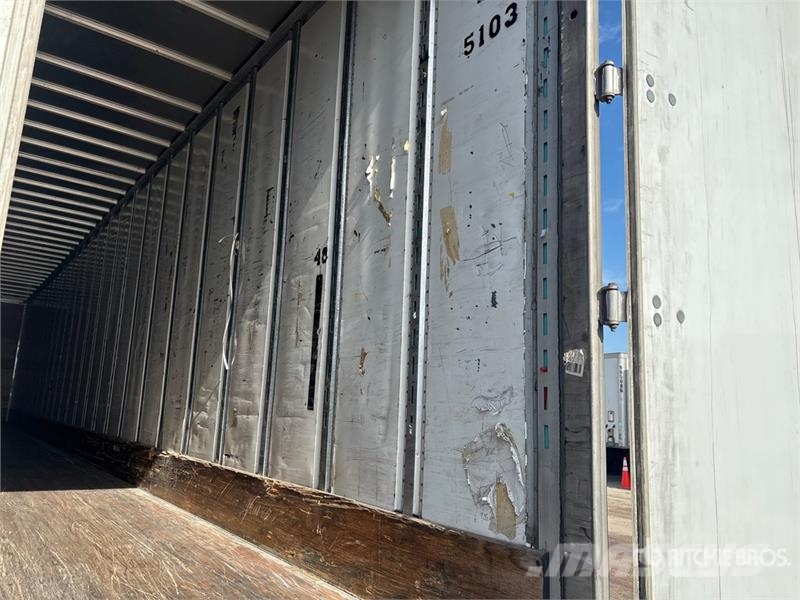 Utility 53 ft x 102 in T/A Van Trailer Dengtos priekabos