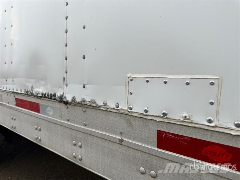 Utility 53 ft x 102 in T/A Van Trailer 箱體拖車