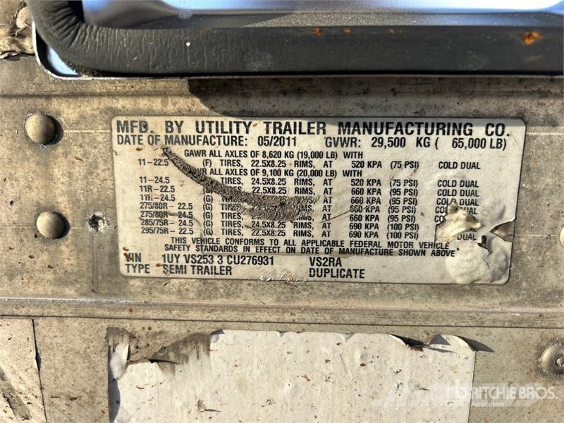 Utility 53 ft x 102 in T/A Refrigerated Trailer Semi Reboques Isotérmicos