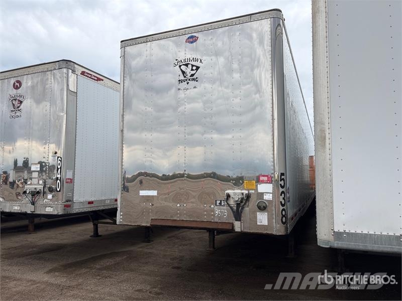 Utility 53 ft x 102 in T/A Van Trailer Furgons