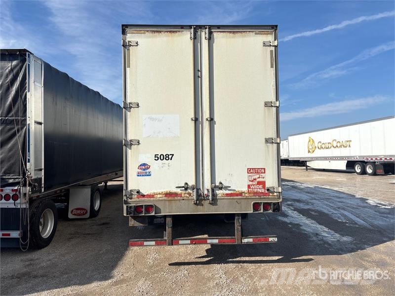 Utility 53 ft x 102 in T/A Van Trailer Dengtos priekabos