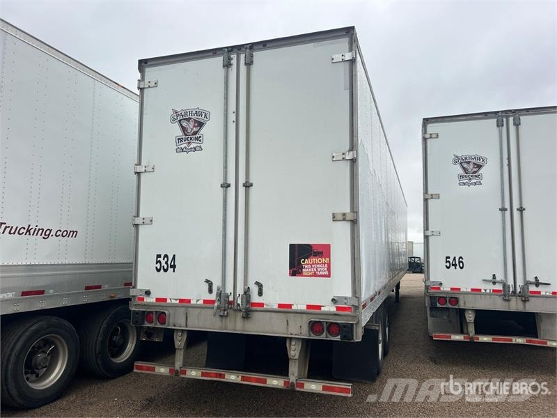 Utility 53 ft x 102 in T/A Van Trailer Причепи-фургони