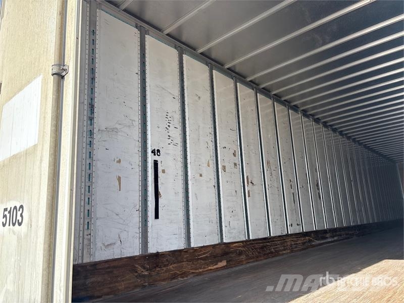 Utility 53 ft x 102 in T/A Van Trailer Dengtos priekabos