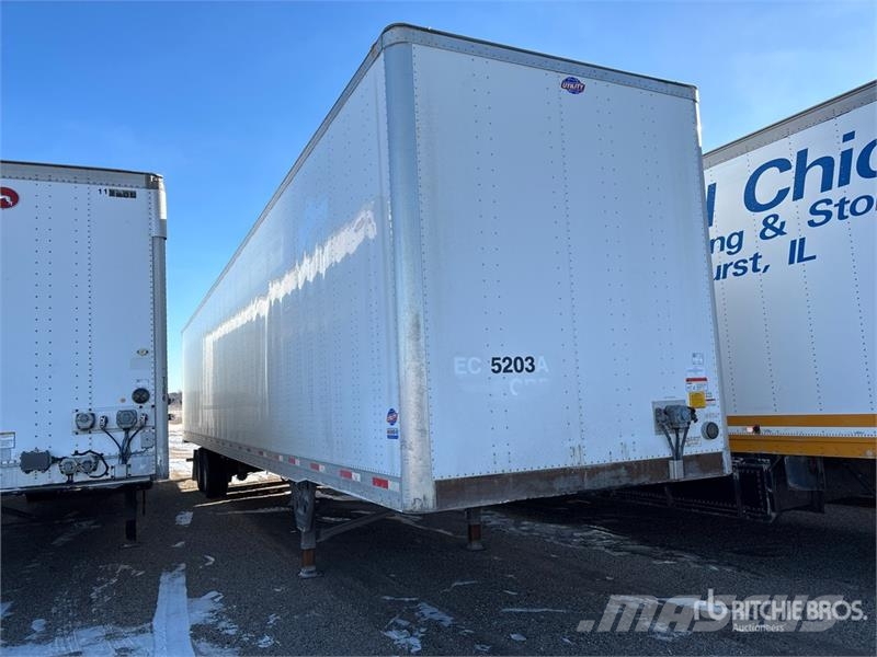 Utility 53 ft x 102 in T/A Van Trailer Dengtos priekabos