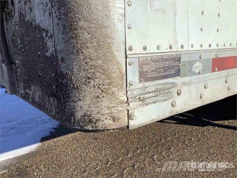 Utility 53 ft x 102 in T/A Van Trailer Dengtos priekabos