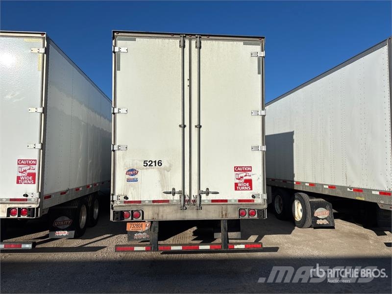 Utility 53 ft x 102 in T/A Van Trailer Dengtos priekabos