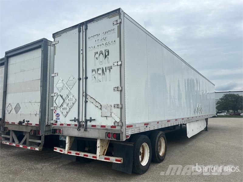 Utility 53 ft x 102 in T/A Van Trailer Sanduk prikolice
