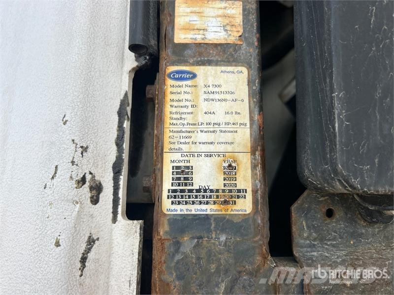 Utility 53 ft x 102 in T/A Refrigerated Trailer Poluprikolice hladnjače