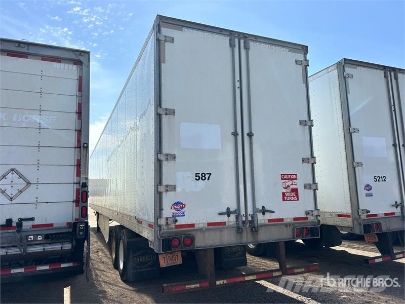 Utility 53 ft x 102 in T/A Van Trailer Dengtos priekabos