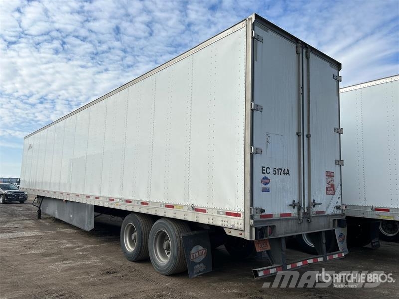 Utility 53 ft x 102 in T/A Van Trailer Dengtos priekabos