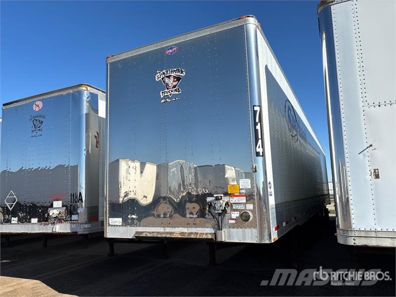 Utility 53 ft x 102 in T/A Van Trailer 박스 바디 트레일러