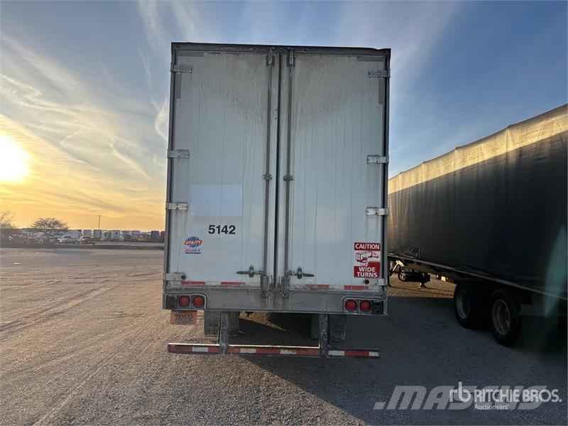 Utility 53 ft x 102 in T/A Van Trailer Furgoonhaagised