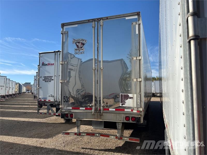 Utility 53 ft x 102 in T/A Van Trailer Furgons