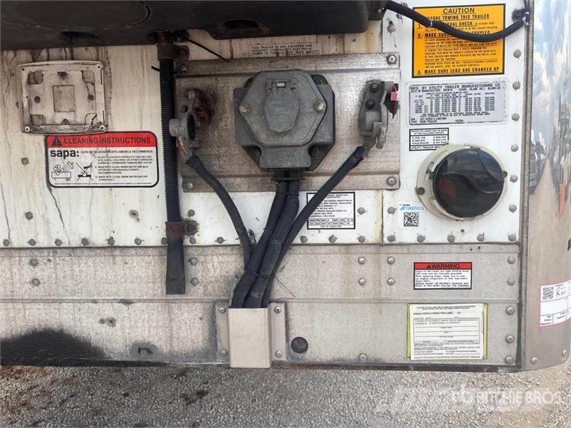 Utility 53 ft x 102 in T/A Refrigerated Trailer Piekabes ar temperatūras kontroli