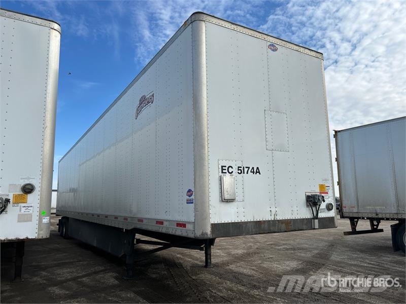 Utility 53 ft x 102 in T/A Van Trailer Dengtos priekabos