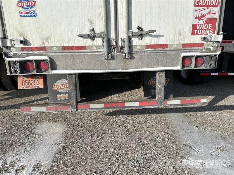 Utility 53 ft x 102 in Van Trailer Dengtos priekabos