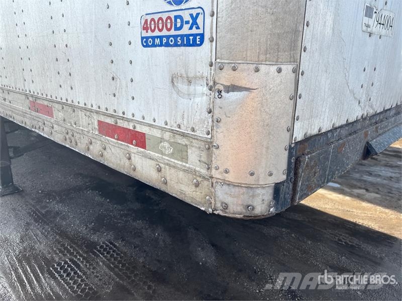 Utility 53 ft x 102 in T/A Van Trailer Dengtos priekabos