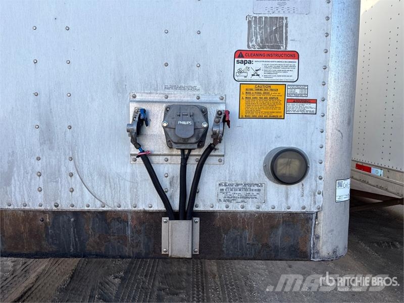 Utility 53 ft x 102 in T/A Van Trailer Dengtos priekabos