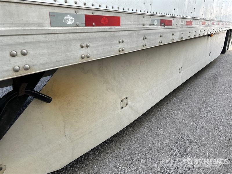 Utility 53 ft x 102 in Van Trailer Dengtos priekabos
