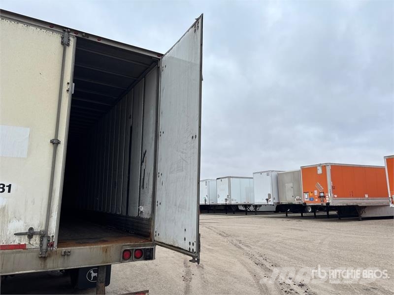 Utility 53 ft x 102 in T/A Van Trailer Dengtos priekabos
