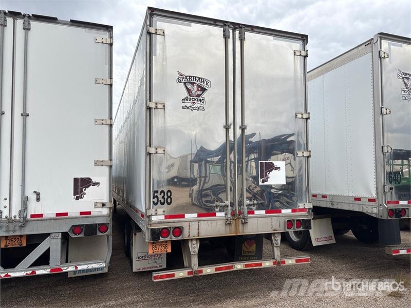 Utility 53 ft x 102 in T/A Van Trailer Furgons