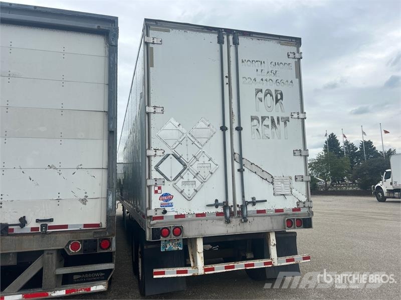 Utility 53 ft x 102 in T/A Van Trailer Sanduk prikolice