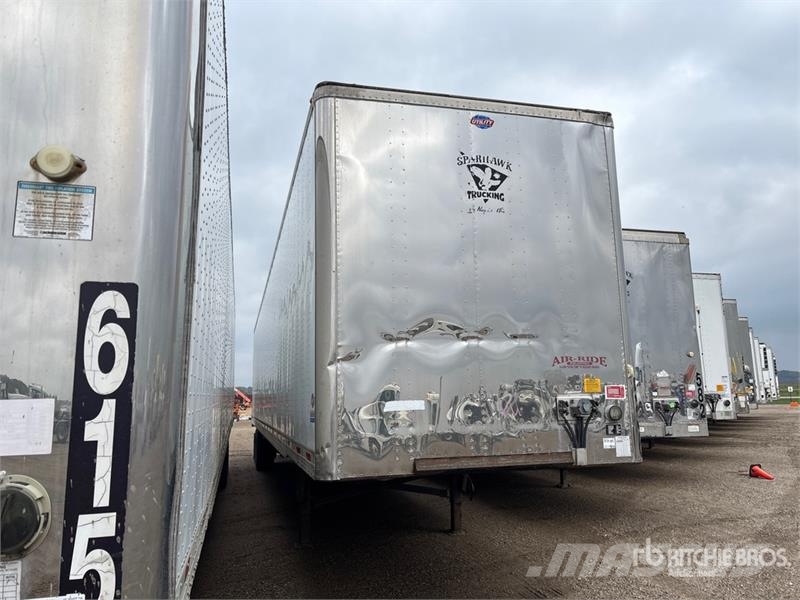 Utility 53 ft x 102 in T/A Van Trailer 箱體拖車