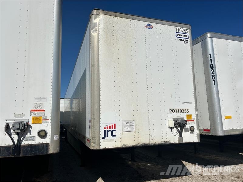 Utility 53 ft x 102 in T/A Van Trailer Box Trailers