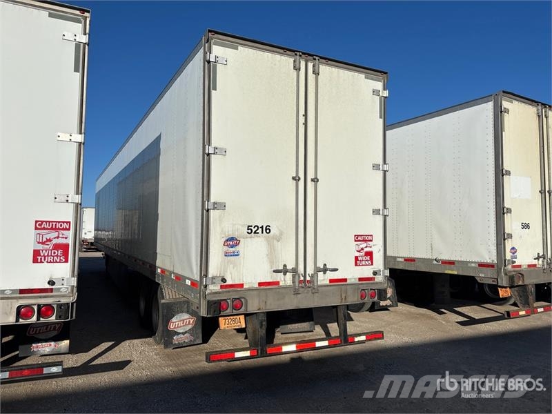 Utility 53 ft x 102 in T/A Van Trailer Dengtos priekabos