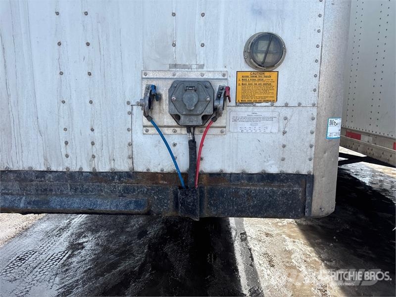 Utility 53 ft x 102 in T/A Van Trailer Dengtos priekabos