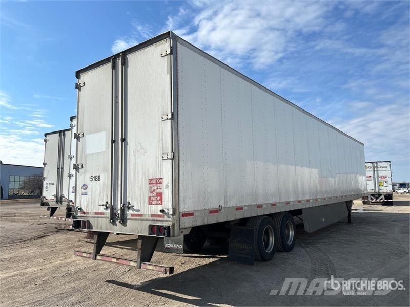 Utility 53 ft x 102 in T/A Van Trailer Dengtos priekabos