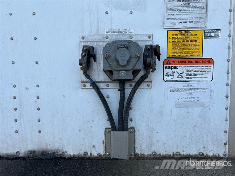 Utility 53 ft x 102 in Van Trailer Dengtos priekabos