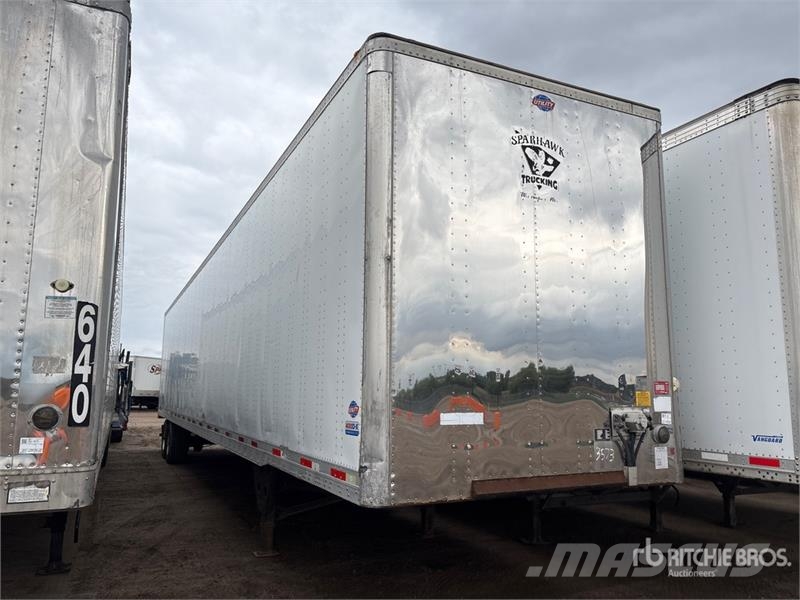 Utility 53 ft x 102 in T/A Van Trailer Furgons